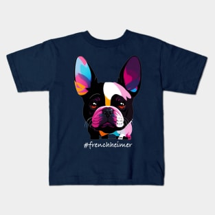 A cute French bulldog Kids T-Shirt